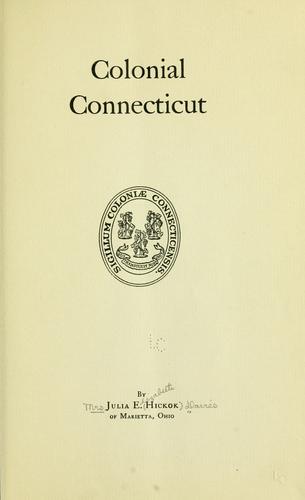 Colonial Connecticut