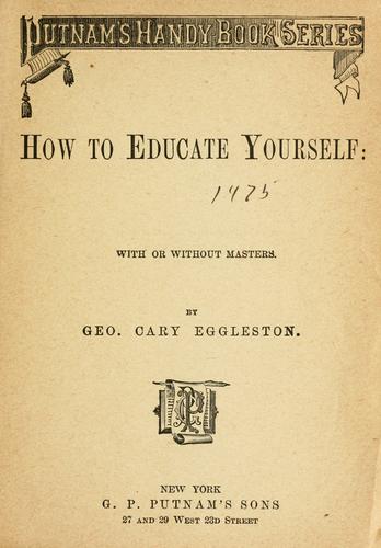 How to educate yourself