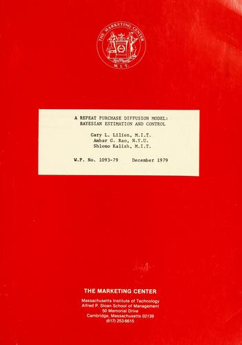 A repeat purchase diffusion model