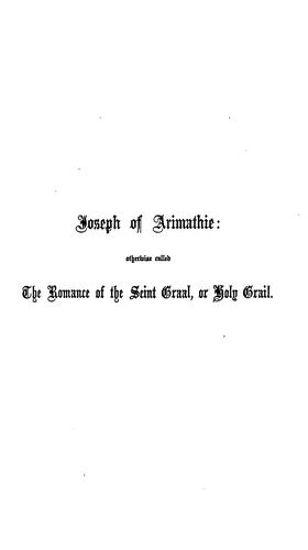 Joseph of Arimathie