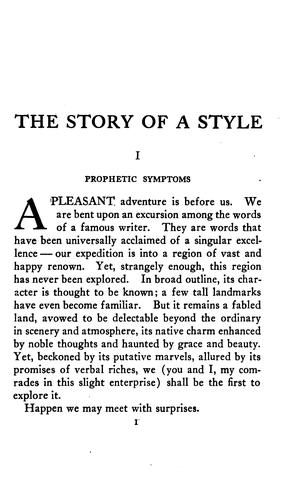 The story of a style