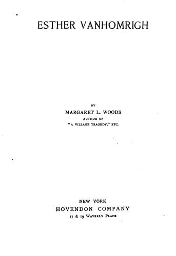 Esther Vanhomrigh