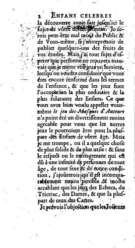 Des enfans devenus celebres par leurs etudes ou par leurs ecrits