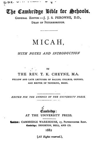 Micah