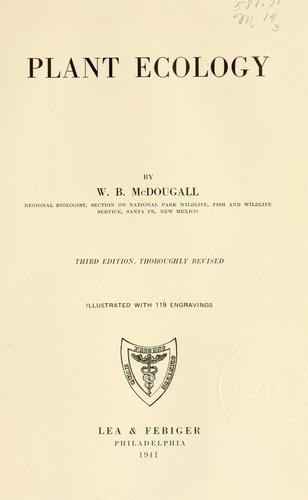 Plant ecology
