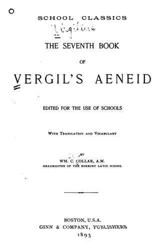 The seventh book of Vergil's Aeneid