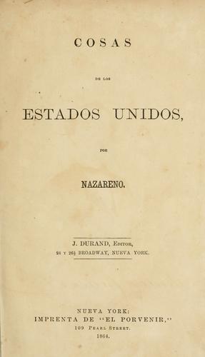 Cosas de los Estados Unidos