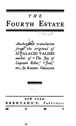 The fourth estate