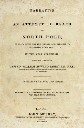 Narrative of an attempt to reach the North Pole