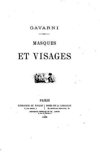Masques et visages