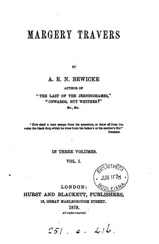 Margery Travers
