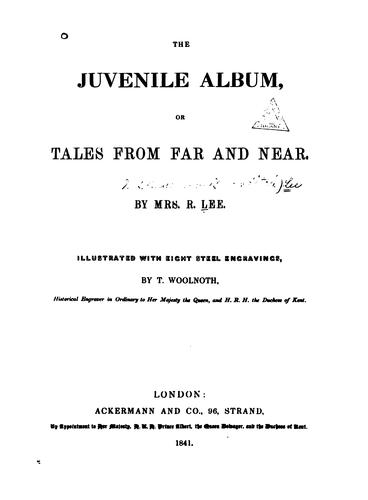 The juvenile album, or tales from far and near