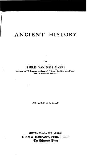 Ancient history