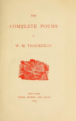 Complete poems