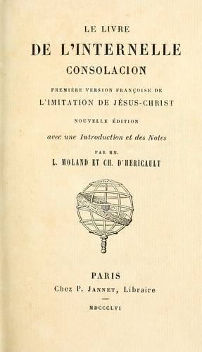 Le livre de l'internelle consolacion