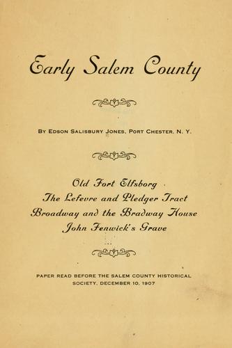 Early Salem County