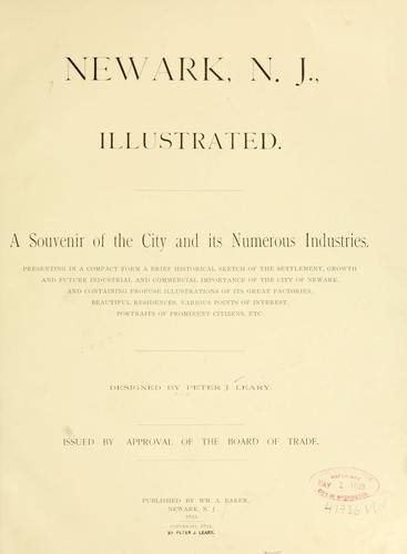 Newark, N.J., illustrated