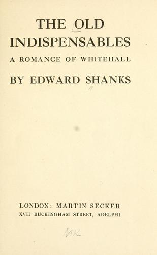 The old indispensables