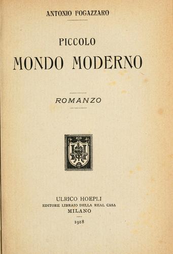 Piccolo mondo moderno