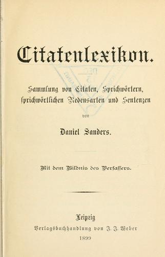 Citatenlexikon