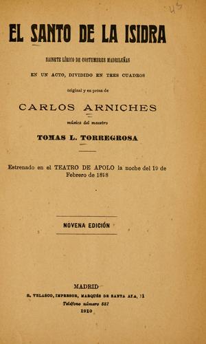 El santo de la Isidra