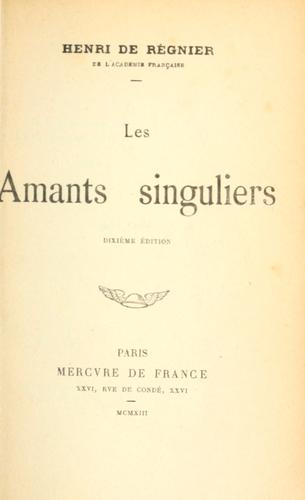 Les amants singuliers