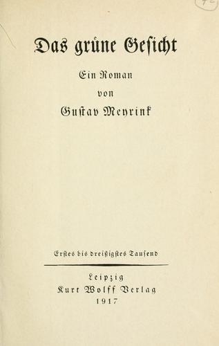 Das grüne Gesicht