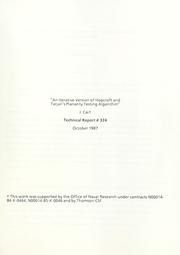 An interative version of Hopcroft and Tarjan's planarity testing algorithm