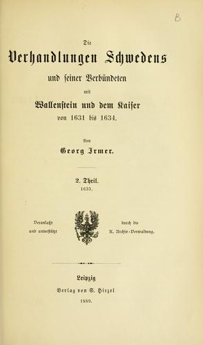Publikationen aus den Preussischen Staatsarchiven