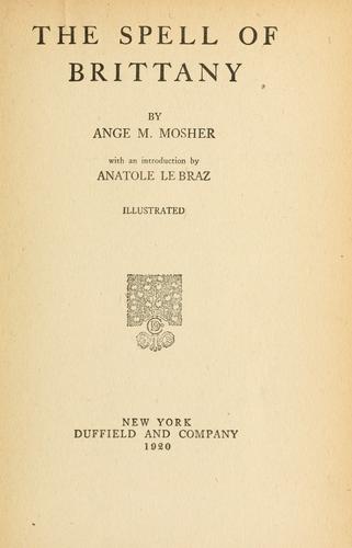 The spell of Brittany