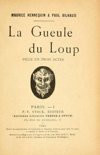 La gueule du loup