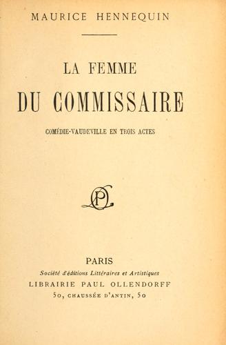 La famme du commissaire