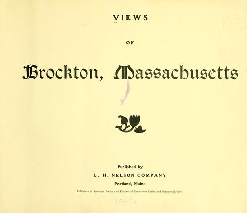 Views of Brockton, Massachusetts