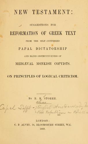 New Testament