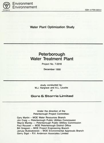 Peterborough Water Treatment Plant