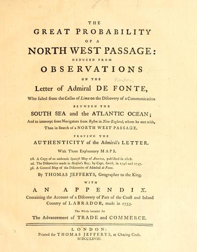 The great probability of a north west passage