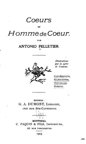 Coeurs et homme de coeur