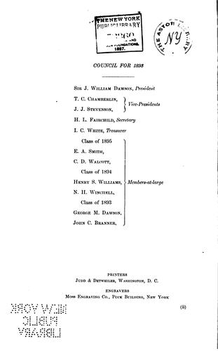 Bulletin of the Geological Society of America: index to volumes 51 to 60