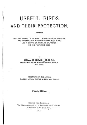 Useful birds and their protection
