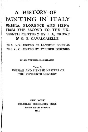 A history of painting in Italy