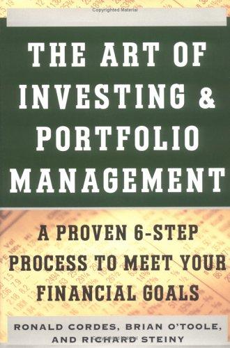 The art of investing and portfolio management