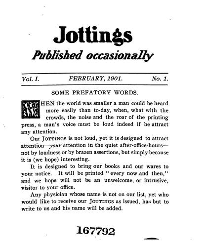 Jottings
