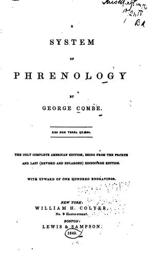 A System of Phrenology