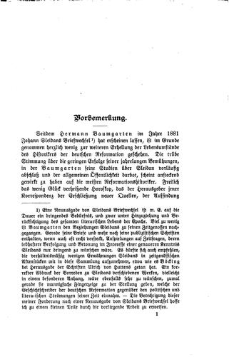 Sleidan-studien: Die Entwicklung der politischen Ideen Johann Sleidans bis ..