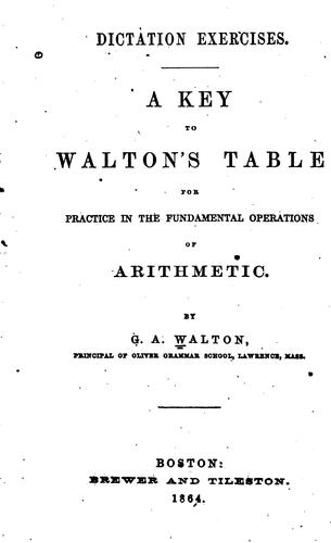 Dictation Exercises