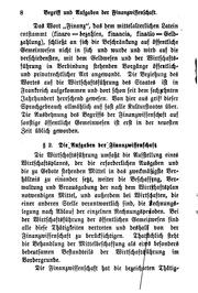 Finanzwissenschaft