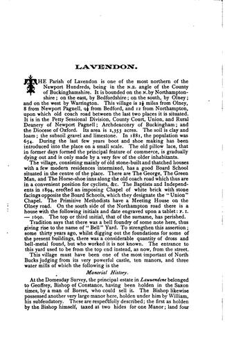 History and Antiquities of the Newport Pagnell Hundreds