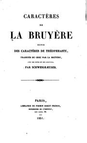 Caractères de La Bruyère