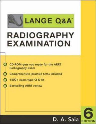 Lange Q & A for the radiography examination