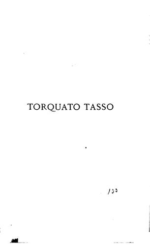 Torquato Tasso: studi biografici-critici-bibliografici